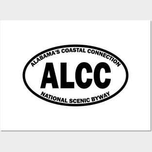 Alabama's Coastal Connection National Scenic Byway oval Posters and Art